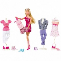 SIMBA Steffi Doll with Clothes Big Set