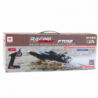 Boat Motorboat FT012 Remote Controlled RC Black 50km/h 2.4G