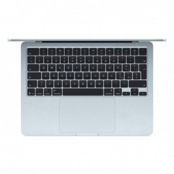Apple MacBook Air 13-inch : M4 chip with 10-core CPU and 8-core GPU, 16GB, 256GB SSD - Sky Blue