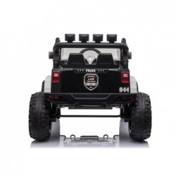 JC666 Police Black - Electric Ride On Car