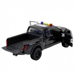 Police Off-Road Vehicle Lights Sounds Black 1:12
