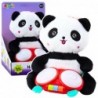 Plush Panda With Drums Mascot Cuddly Toy Lights Sounds