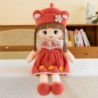 Rag Doll Soft Plush Red Dress Hat With Ears 45cm