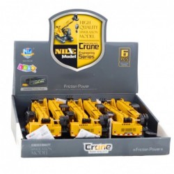 Crawler Crane Extendable Rotating Cabin 360° Yellow