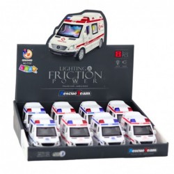 Police Car Ambulance Opening Doors Drive Lights Sounds Mix