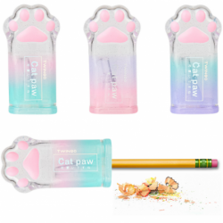 Pencil sharpener Cat's paw for thin pencils