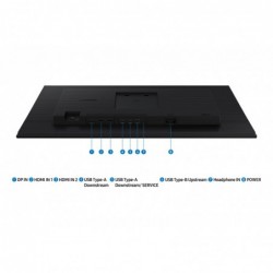 Samsung S40GD computer monitor 68.6 cm (27") 1920 x 1080 pixels Full HD LCD Black