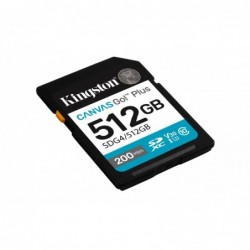 Kingston Technology Canvas Go! Plus 512GB SDXC Canvas Go Plus Gen4 200MB/s C10 UHS-I U3 V30