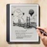 Ebook New Kindle Scribe - 2024 release 10.2” glare-free 32GB Wi-Fi (Without Lockscreen Ads) with Premium Pen Tungsten