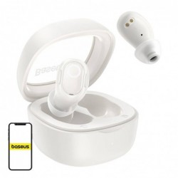 Baseus Bowie WM02 wireless headphones (white)