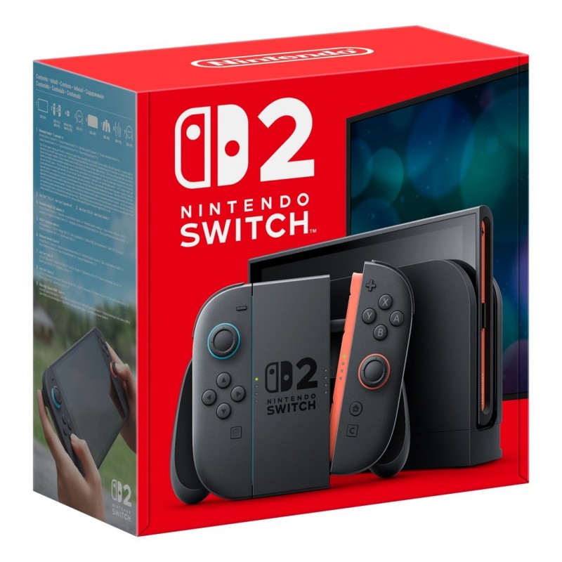 Nintendo Switch 2 portable game console 20.1 cm (7.9") 256 GB Touchscreen Wi-Fi Black