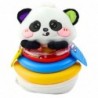 Sensory Toy Tumbler Panda Pyramid Rocking Teethers Rattle