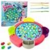 Interactive Arcade Game Battery Operated Fishing Pink