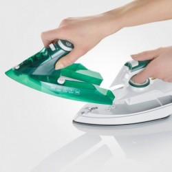 Severin BA 3261 iron Steam iron Ceramic soleplate 2400 W White, Green