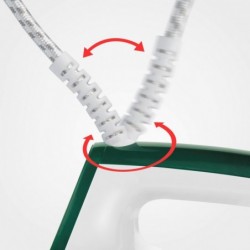 Severin BA 3261 iron Steam iron Ceramic soleplate 2400 W White, Green