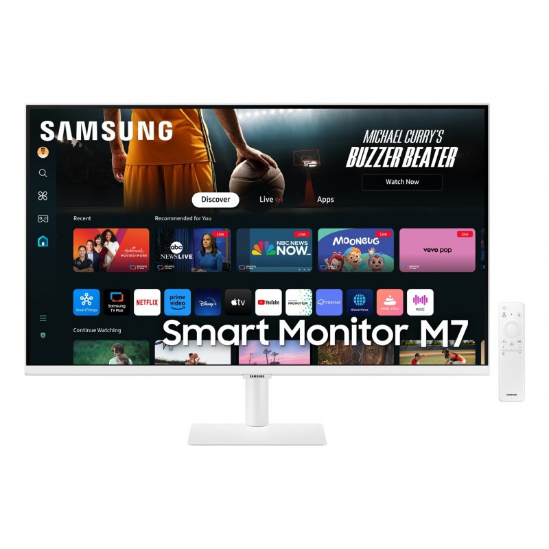 Samsung M70D computer monitor 81.3 cm (32") 3840 x 2160 pixels 4K Ultra HD LED Black