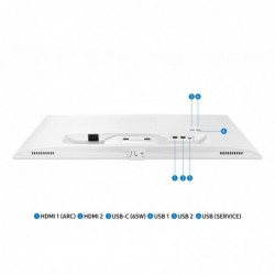 Samsung M70D computer monitor 81.3 cm (32") 3840 x 2160 pixels 4K Ultra HD LED Black