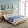 Bed CHAMBA 160x200cm, with mattress HARMONY DELUX