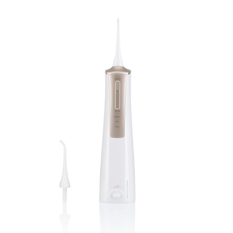 ETA Oral Irrigator Sonetic ETA270890000 200 ml Number of heads 2 White/Gold