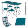 NC1633 TABLE AND CHAIRS SET BLUE NILS CAMP