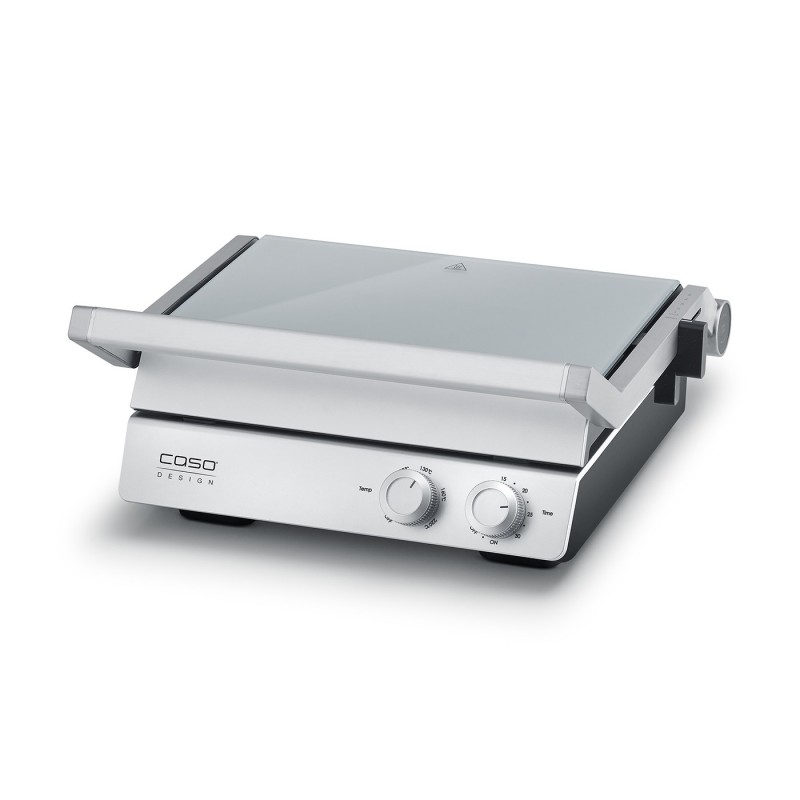Caso Double Contact Grill SteakChef Contact grill 2000 W Stainless Steel