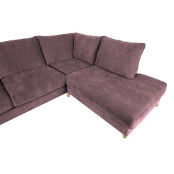 Nurgadiivan LAYLA PN 265x94x208xH90cm, hallikasroosa