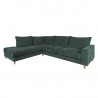 Corner sofa LAYLA LC, green