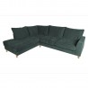 Corner sofa LAYLA LC, green