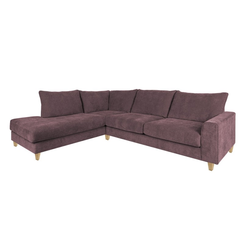 Corner sofa LAYLA LC, greyish pink