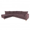 Corner sofa LAYLA LC, greyish pink