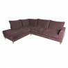 Corner sofa LAYLA LC, greyish pink