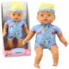 Baby Doll Blue Clothes with Patterns Hat with Ears 31cm