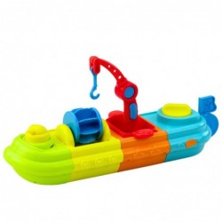 Bath Toy Ship Boat Colorful Crane Hook Duck Turtle