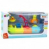 Bath Toy Ship Boat Colorful Crane Hook Duck Turtle