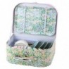 Tea Set in a Suitcase Pastel Metal Tableware 15 pcs