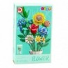 Construction Blocks Bouquet Flowers In Vase Colorful 618el