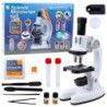 LED Educational Microscope Magnification 1200x Science Kit Accessories