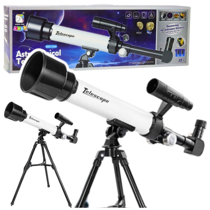 Astronomical Telescope Telescope For Kids Phone Holder Glasses 30x 60x