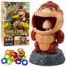 Skill Game Throw To The Target Gorilla Rotating Sound Hoops