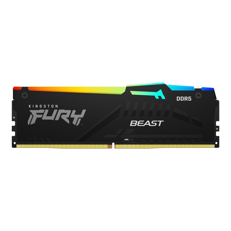 Kingston KF556C36BBEAK2-128 64GBx2pcs 5600MT/s DDR5 CL36 DIMM FURY Beast RGB BLK K2