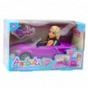 Ankiki Mini Doll Car Convertible Purple Set