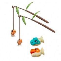 Arcade Game Dinosaur Fishing Magnetic Rods Sounds