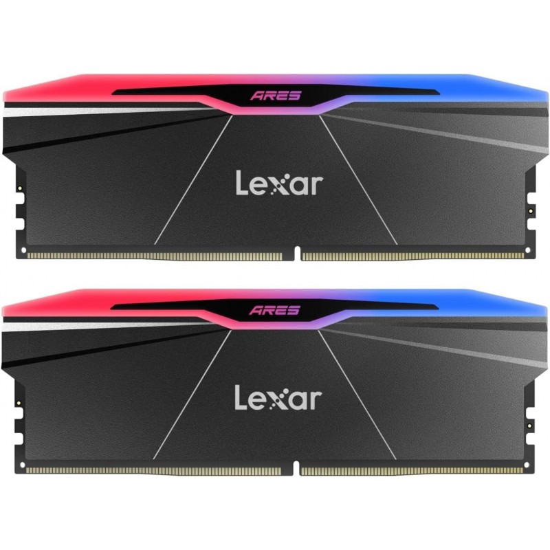 Lexar 2x16GB ARES DDR5 6400 CL32 Dekstop memory, RGB, Dual pack