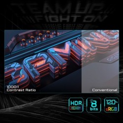 GIGABYTE GS25F2 25" FHD Gaming Monitor - 1920 x 1080, 200Hz, 1ms, 300 cd/m2, Display HDR 10, HDMI 2.0, Displayport 1.4