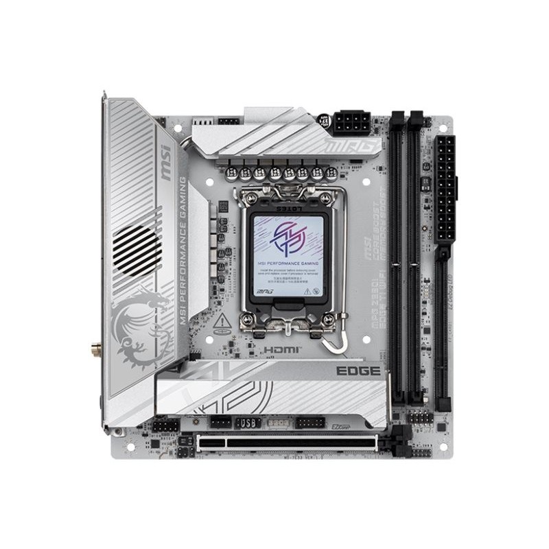 MSI MPG Z890I EDGE TI WIFI Processor family Intel Processor socket LGA1851 Supported hard disk drive interfaces