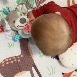 WOOPIE interaktiivne pehme kaisumänguasi väikelastele Kerge heliga koerahammaste magamiskoht