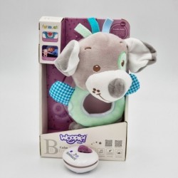 WOOPIE Интерактивная мягкая игрушка Мягкая игрушка для малышей Light Sound Dog Прорезыватель для зубов Sleeper