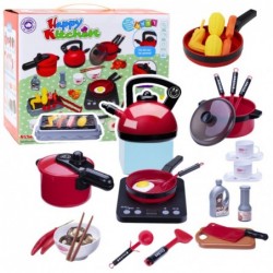 Kitchen Set Pots Food...