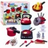 Kitchen Set Pots Food Battery Operated Hob Accessories 36 pcs