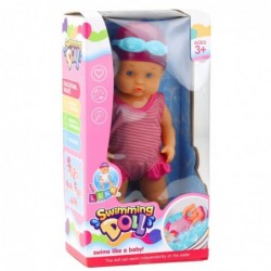 Baby Doll Floating Bath Moves Limbs Pink Outfit